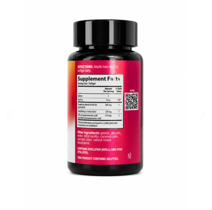 MegaRed Omega-3 Fish + Krill | Salud Cardiovascular y Articular