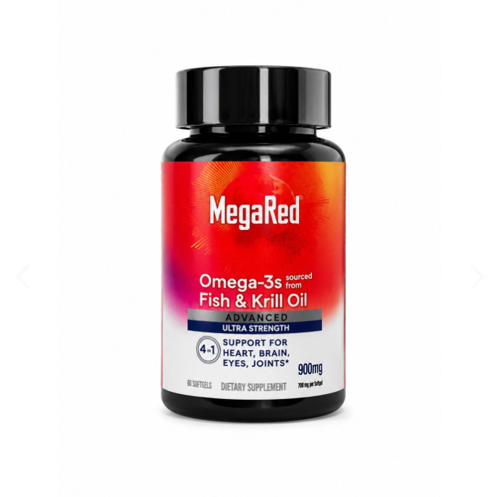 MegaRed Omega-3 Fish + Krill | Salud Cardiovascular y Articular